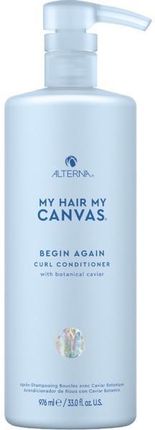 Alterna My Hair My Canvas Odżywka Oczyszczająca Do Włosów Kręconych 1000 ml