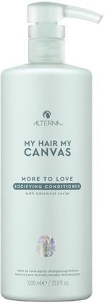 Alterna My Hair My Canvas Optycznie Zagęszczająca Włosy Odżywka 1000 ml