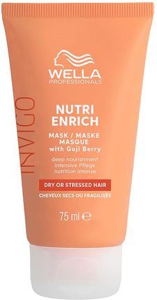 Wella Professionals Invigo Nutri-Enrich Maska Do Włosów Suchych 75 ml