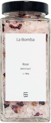 La Bomba Rose Sól Do Kąpieli Z Płatkami Róży 580 g