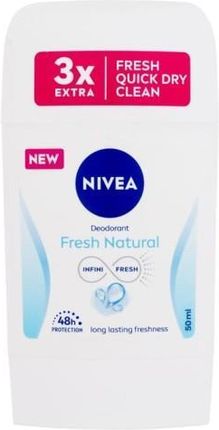 Nivea Fresh Natural 48H Dezodorant W Sztyfcie Bez Aluminium 50 ml