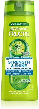 Garnier Fructis Strength & Shine Szampon Do Wzmocnienia Włosów I Nadania Im Większego Połysku 250 ml