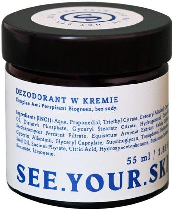 Si Si Bee See Your Skin Dezodorant W Kremie Bez Sody 55 ml