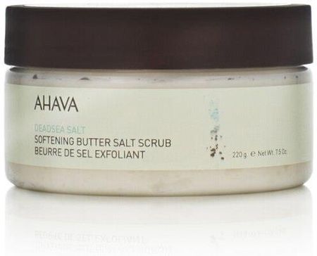Ahava Deadsea Salt Softening Butter Salt Scrub Wygładzająco-Zmiękczające Masło Peelingujące Do Ciała 220 g