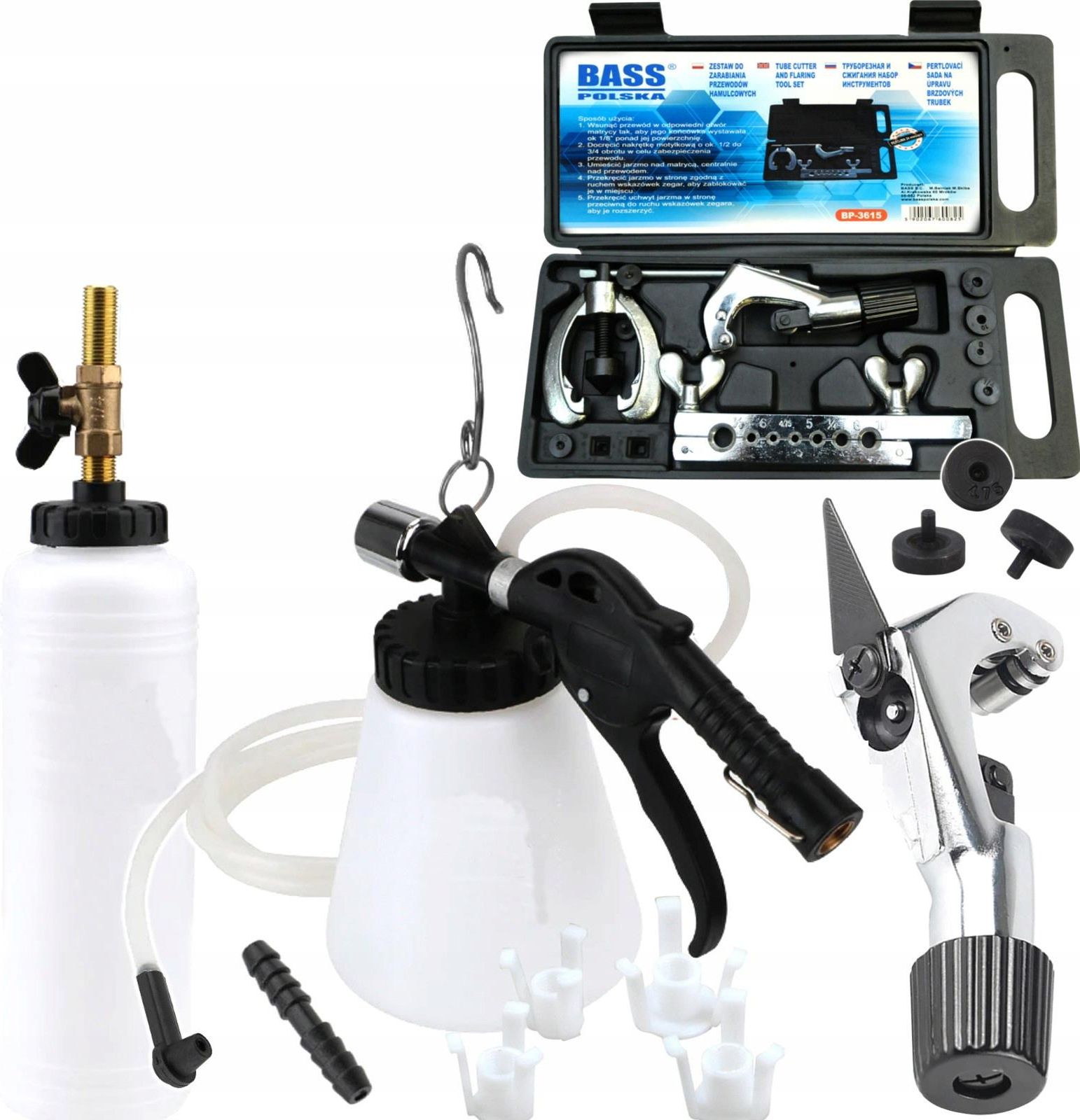 Fixem Zestaw Do Odpowietrzania Oraz Zarabiania Przewodów Hamulcowych ...