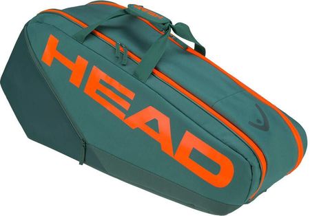 Head Torba Tenisowa Pro Racquet Bag M Dyfo X 6 Pomarańczowe