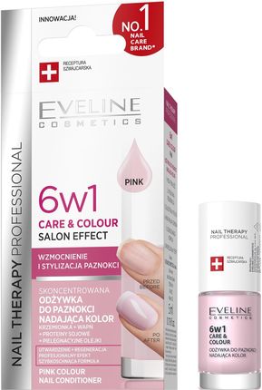 Eveline Cosmetics Care&Colour Odżywka Do Paznokci Pink 5Ml