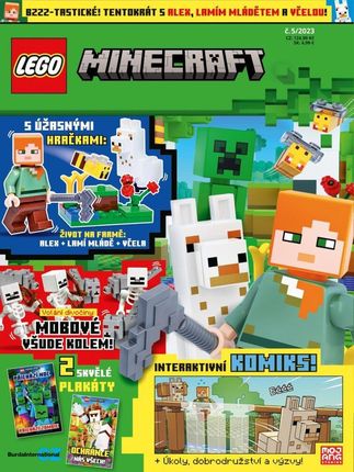 LEGO Minecraft Magazyn 5/2023 CZ Wersja