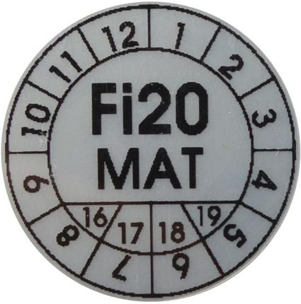 Eplomby.Pl Plomby Gwarancyjne Stickery Fi20 Void Mat 1000szt.