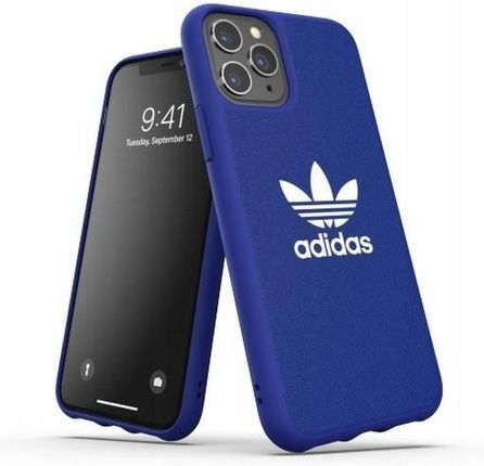 Adidas Moulded Case Canvas Iphone 11 Pro Blue Niebieski 36346