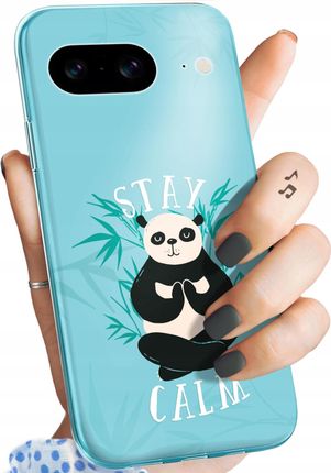Hello Case Etui Do Google Pixel 8 Panda Bambus Pandy Obudowa Pokrowiec