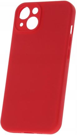 Tfo Czerwone Solidne Plecki Case Etui Silicone Mat Do Samsung A35 Szkło