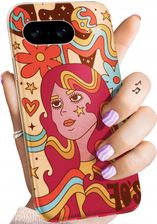 Hello Case Etui Do Google Pixel 8 Hippie Peace Hippisi Obudowa Pokrowiec