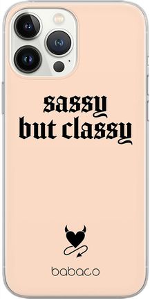 Babaco Etui Do Apple Iphone 13 Mini Nadruk Pełny Sassy But Classy 001
