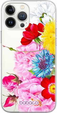 Babaco Etui Do Apple Iphone 12 Pro Nadruk Częściowy Kwiaty 056