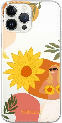 Babaco Etui Do Apple Iphone 12 Mini Nadruk Częściowy Kwiaty 015