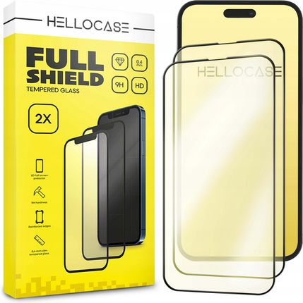 Hello Case 2 Sztuki Szkło Hartowane Do Samsung Galaxy A15 Pełne Na Cały Ekran Szybka