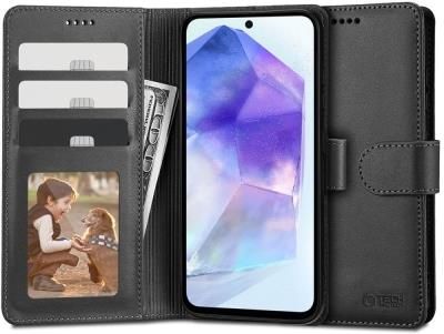 Tech Protect Wallet Galaxy A55 5G Black