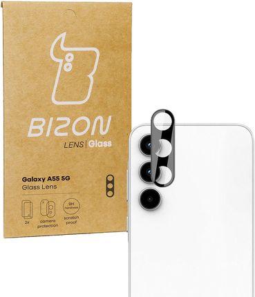 Bizon Szkło Na Aparat Glass Lens Do Galaxy A55 5G 2 Sztuki