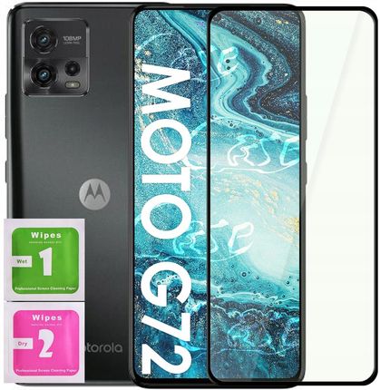 Case Szkło Hartowane Do Motorola Moto G52 G72 G82 Szybka Na Cały Ekran