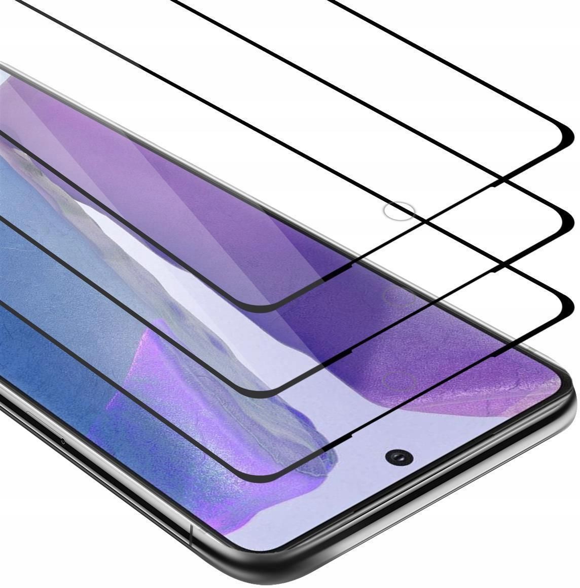 Cadorabo 3x Vetro Temperato Per Honor 20 PRO - Trasparente, Durezza 9H, Anti Graffio