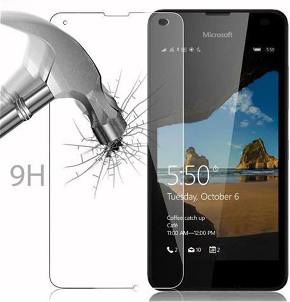 Cadorabo Custodia Per Nokia Lumia 550 - Cover Sottile In Silicone TPU, Effetto Metallizzato Rosso, Protezione Antiurto Morbida - 5