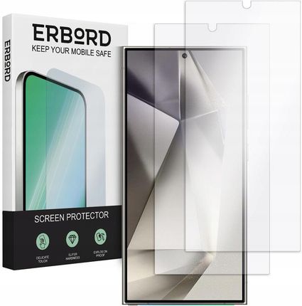 Erbord 2X Szkło Hartowane Do Samsung Galaxy S24 Ultra Szybka Na Ekran