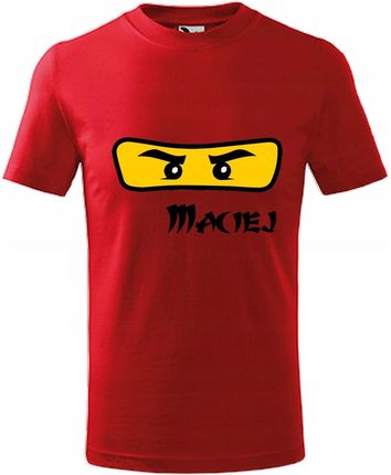 T-shirt koszulka z nadrukiem Lego Ninjago z imieni
