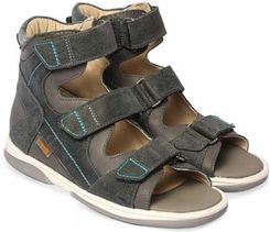 Zdjęcie Memo Sandał Lukas 33 szary nubuk - Kańczuga