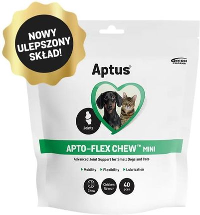 Aptus Apto-Flex Chew Mini Kęsy 40szt. Na Stawy Psa/Kota