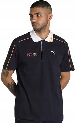Koszulka męska Puma Red Bull Racing MT7 Polo r.M F1 Elegancka Sportowa