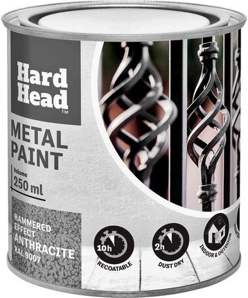 Hard Head Do Metalu Antracyt 250Ml