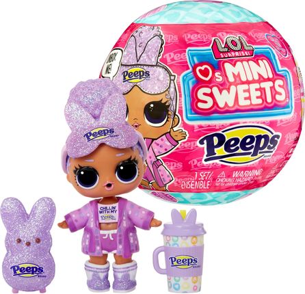 Mga Entertainment L.O.L. Surprise Laleczka Lol Cozy Bunny W Kuli Loves Mini Sweets Peeps 532217