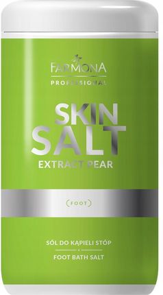 Farmona SKIN SALT EXTRACT PEARS zapachowa sól do kąpieli stóp - 1400 g