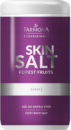 Farmona SKIN SALT FOREST FRUITS zapachowa sól do kąpieli stóp - 1400 g
