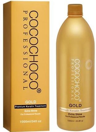 Cocochoco Gold Premium Złota Keratyna do Włosów NOWOŚĆ 1000ml