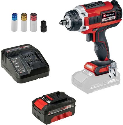 Einhell Wkrętarka Udarowa Akumulatorowa Power X-Change Impaxxo 18/400 + 4,0 Ah Pxc Starter Kit 18 V 4.0 Zaw