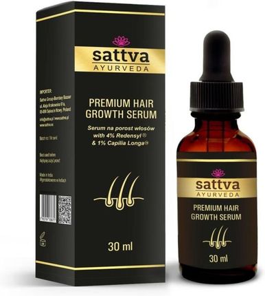 Serum na porost włosów 30 ml Sattva