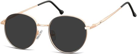 Okulary Lenonki Przeciwsłoneczne SUNOPTIC SS912B różowe złoto