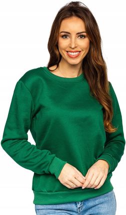 Bluza Damska Klasyczna Zielona W01 Denley_s