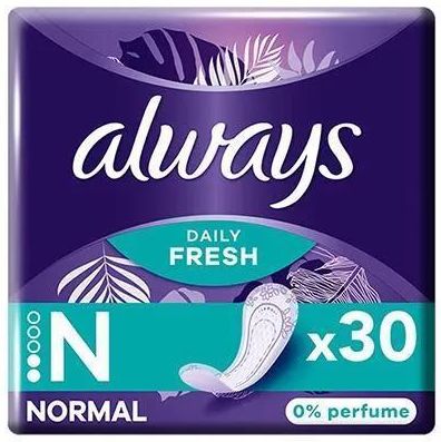 Procter & Gamble Always Daily Fresh Normal Wkładki Higieniczne 30szt.