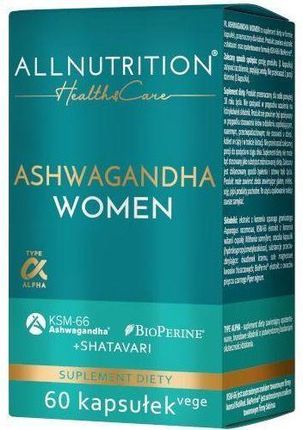 Sfd Allnutrition Health & Care Ashwagandha Women 60 Kaps.
