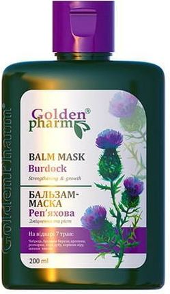 Balsam maska łopianowa GoldenPharm Łamliwość Wypadanie Odżywienie 100 ml