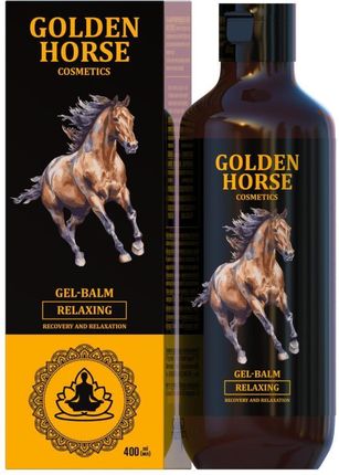 Balsam-Żel Chłodzący Do Ciała Golden Horse Końska Maść Stawy Mięśnie 400ml