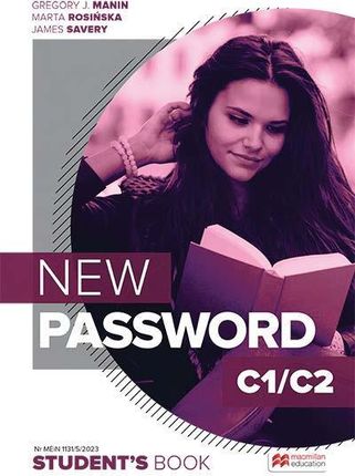 New Password C1/C2 Student's Book Pack (SB+ S's App na ulotce) James Savery,Gregory J. Manin,Marta Rosińska