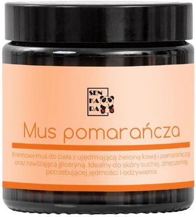 Senkara Mus Pomarańcza Naturalny Mus-Masło Do Ciała 80 g