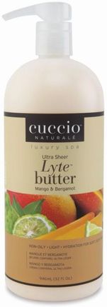Cuccio Naturale Ultra Lekkie Masło Do Ciała Mango I Bergamotka 960 ml