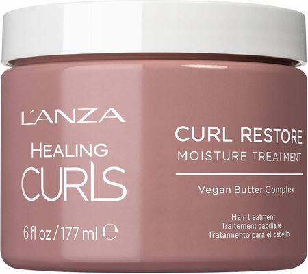 L’Anza Healing Curls Curl Restore Moisture Treatment Maska Wzmacniająca Do Włosów Falowanych I Kręconych 177 ml