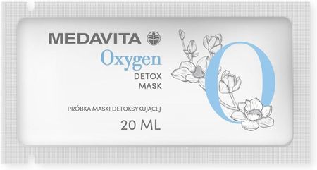 Medavita Oxygen Detox Mask Maska Detoksykująca Oczyszczająca Do Każdego Rodzaju Włosów Próbka 20 ml