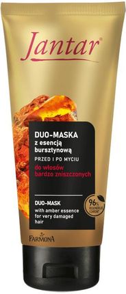 Jantar Duo-Maska Z Esencją Bursztynową Do Włosów Bardzo Zniszczonych 200 ml
